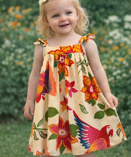 VESTIDO VISCO TROPICAL 70