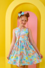 VESTIDO OLIVIA AZUL 56 - Imagem 3