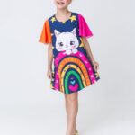 Vestido Estrela flare 45