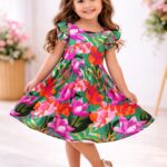 Vestido Visco Floral 40