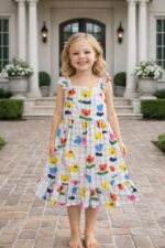 Vestido Tricoline Cruzado 50 - Imagem 2