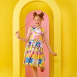 VESTIDO ELASTICO AMARELO 56