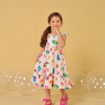 Vestido Onça Babado 63
