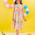 Vestido Flor Feliz Regata 63