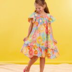 Vestido Flor Feliz Manguinha 63