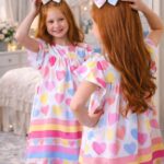 Vestido Frufru Coração 65