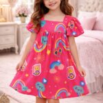 Vestido Pink Mini Flare 45