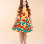 Vestido Cristal Laranja 55