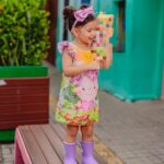 Vestido Encanto Menina 68