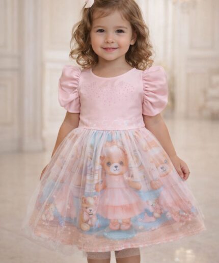 Vestido Festa Neo Ursinha 63