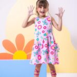 Vestido Diagonal Rosa 45