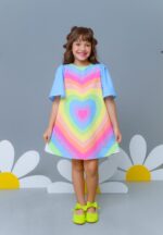 Vestido Cristal Coração Color 57