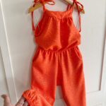 Macacão Alça Laranja 35