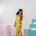 Macacão Pantalona Amarelo 55