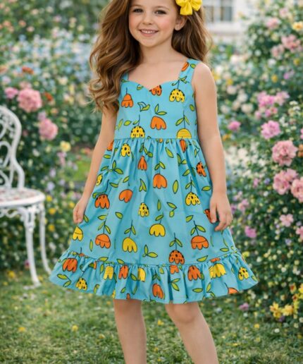 Vestido Azul Turquesa Princesa 50