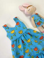 Vestido Azul Turquesa Princesa 50 - Imagem 4