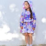 Conjunto Flor Lilás Kit 110