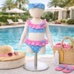 Biquini Baby Moranguinho Azul 65