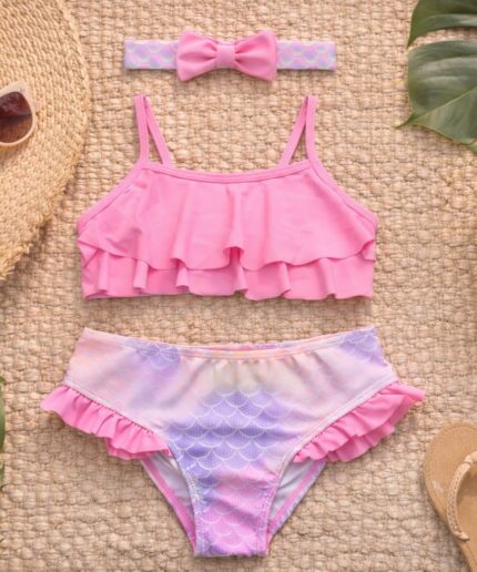 Biquini Escama Rosa 65