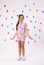 Conjunto Cristal Shorts Coração 76