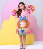 Vestido Encanto Menina ML 76 - Imagem 3
