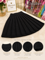 Conjunto Tricot Preto 204 - Imagem 4