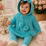Conjunto Capuz Tricot 160