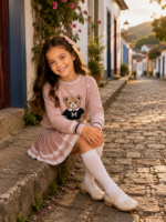 Conjunto Modal Urso Rose 162 - Imagem 3
