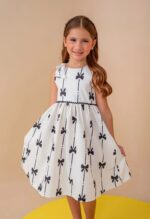 Vestido Beki Laço Branco 68