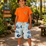 Conjunto Mau Juvenil Laranja 58